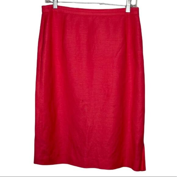 Vintage Maggy London Red Skirt‎ Set - Picture 3 of 10